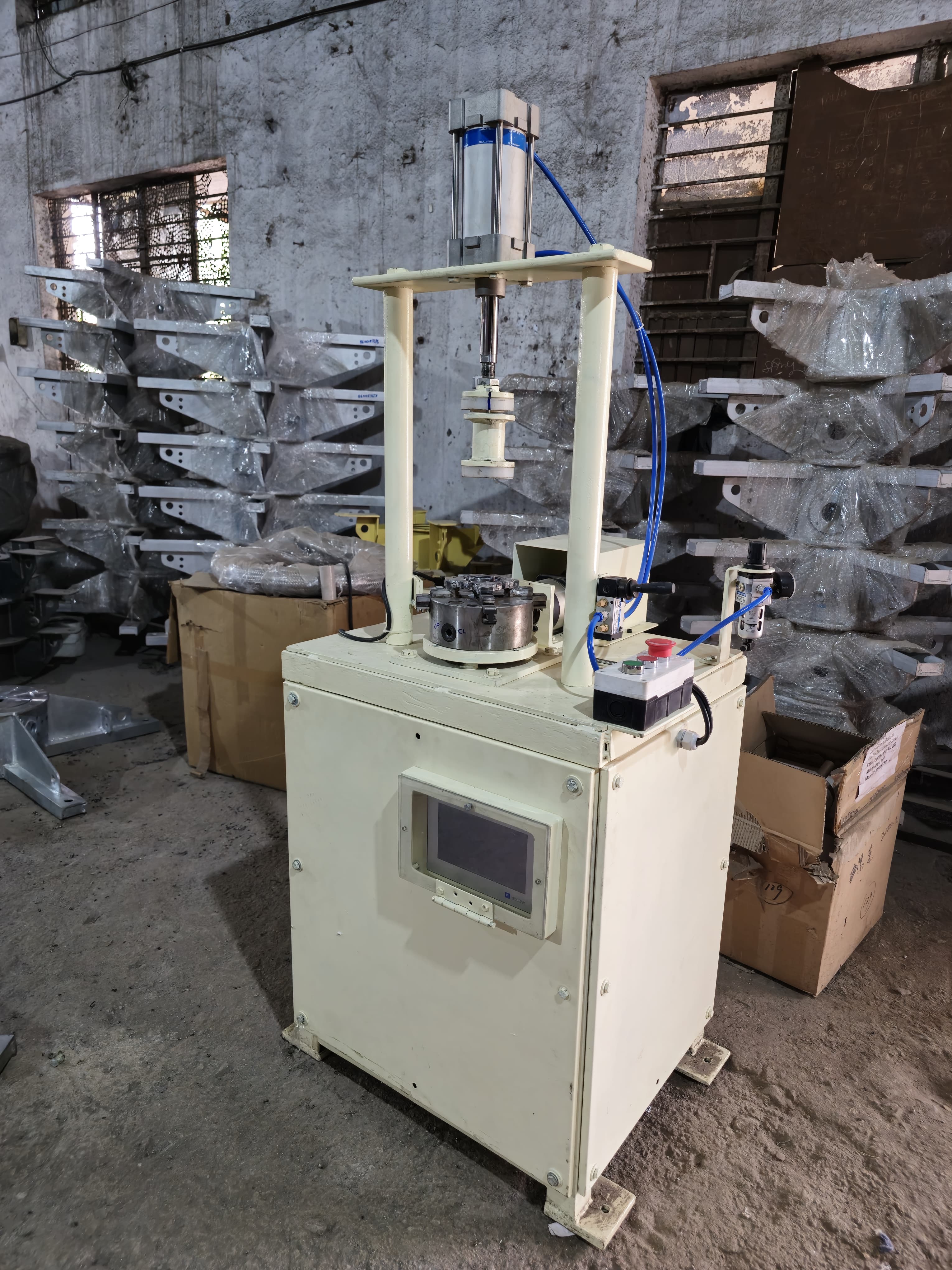Roiling And Crimping Machine
